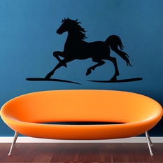 Trotting Horse Wall Decal ( KC286 )